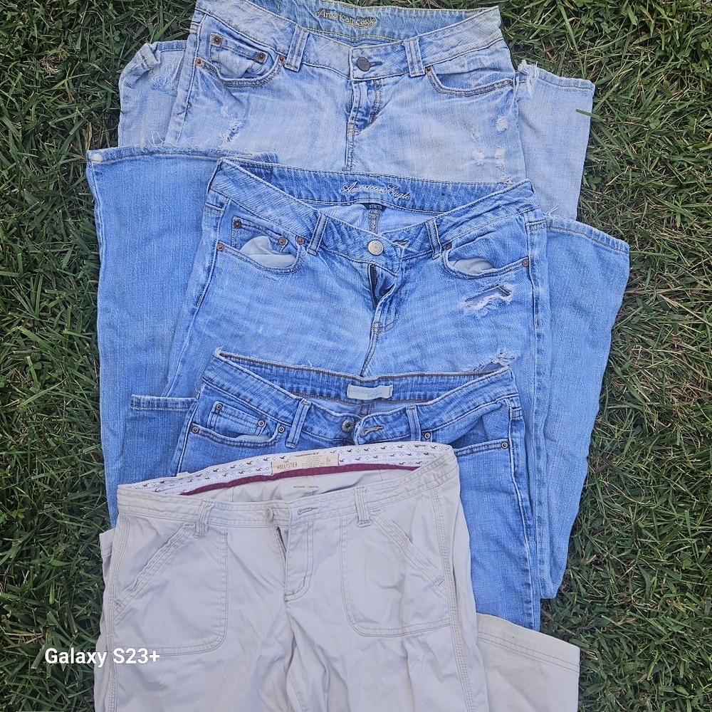 4 Pair Jeans Size 8